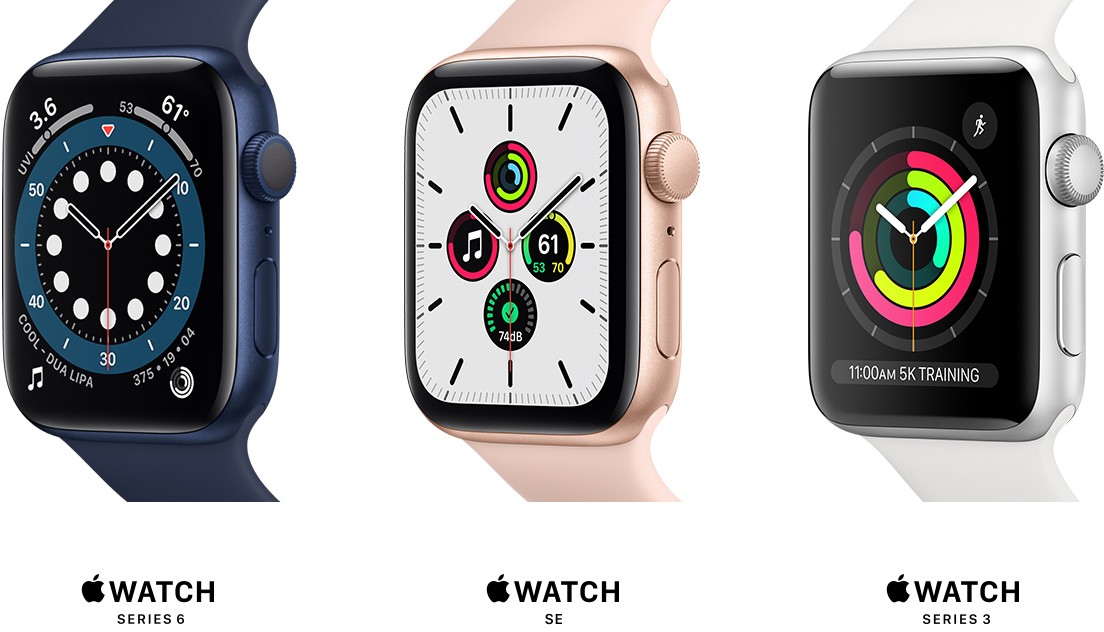 Apple Watch Series 6 Se And Series 3