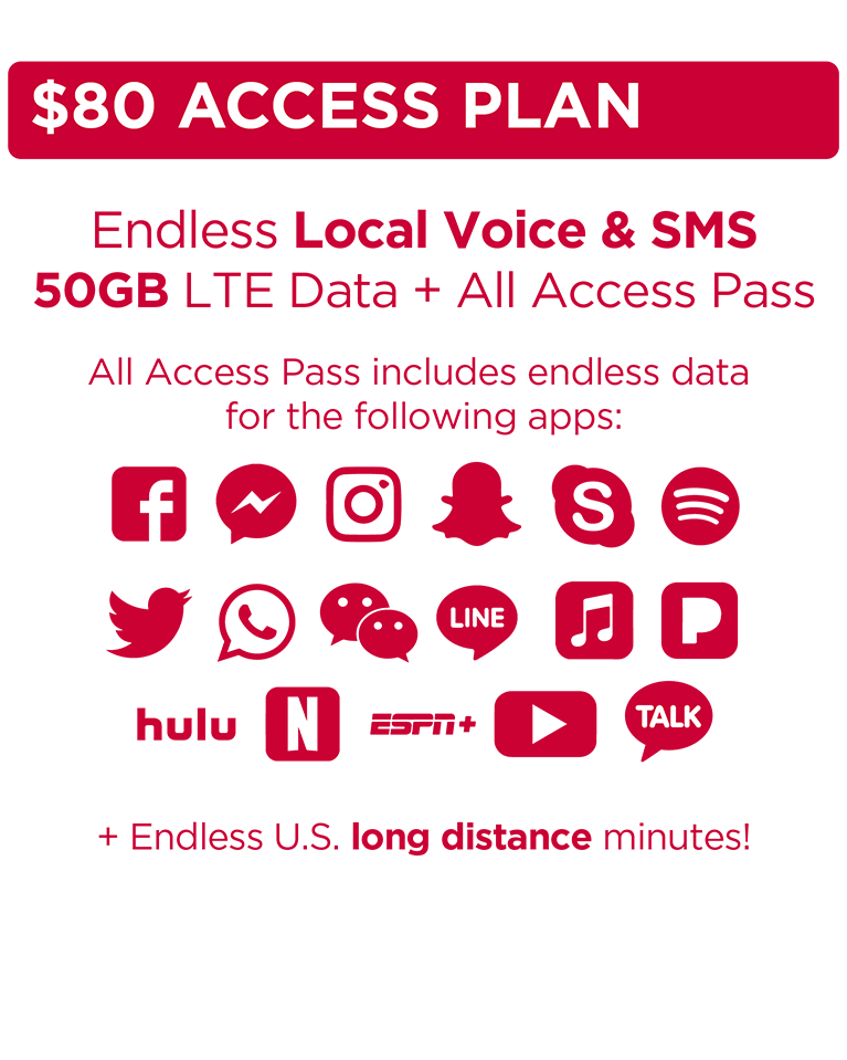 $80 Access Plan