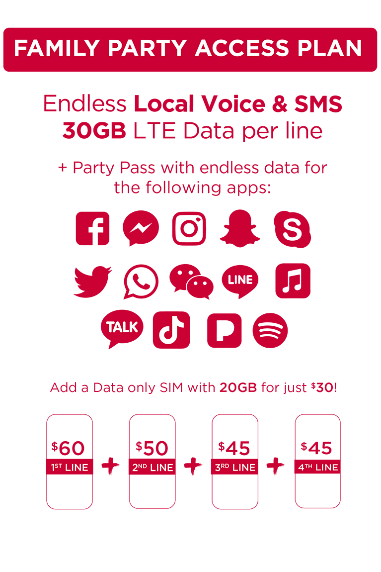 Family Party Access Plan